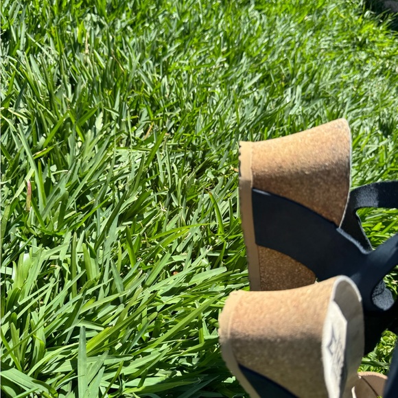 MEPHISTO Alissa Wedge sandals navy color 40 US 9 - 9.5 - Picture 7 of 15